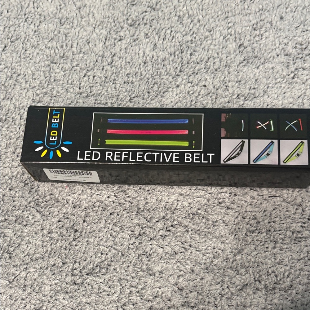 LED Reflective Belt - Multicolor